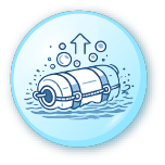 High buoyancy